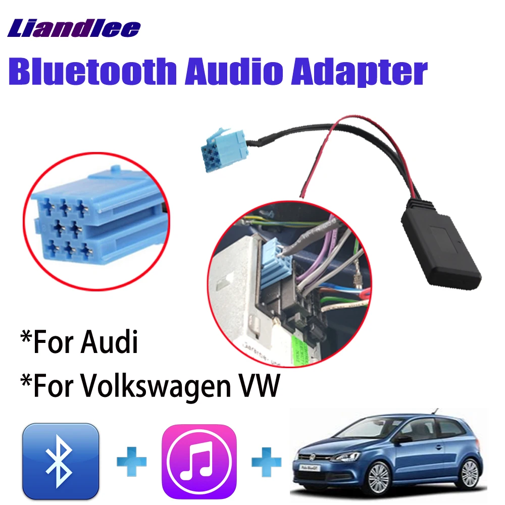 Bluetooth Draadloze Auto Muziek Kabel Voor Audi Voor Vw Ami/Mmi/Usb Socket Bt 2.0/3.0/4.0/5.0 Adapter Plug & Play