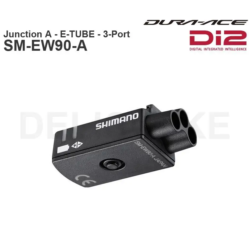 SHIMANO SM-EW90-Junction A -E-TUBE - Under Stem Mount - 3/5-Port for DURA-ACE 9070 connects with E-TUBE wires from DI2 shifters