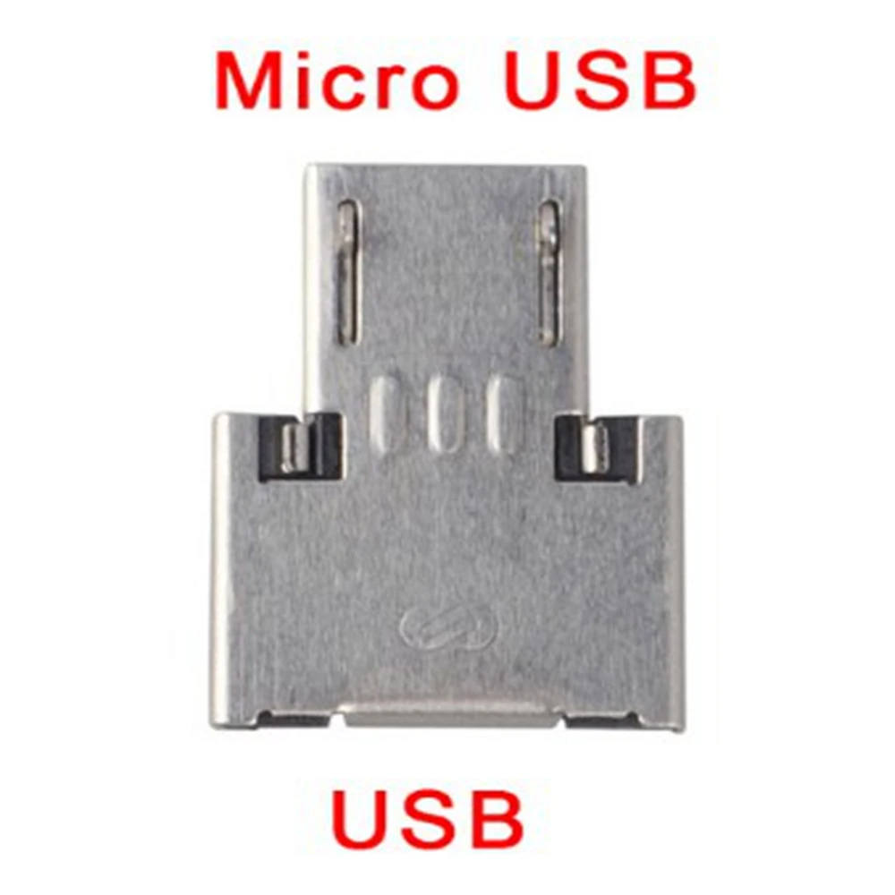 مايكرو USB إلى USB محول للكمبيوتر اللوحي أندرويد Usb 2.0 كابل OTG صغير USB OTG محول مايكرو أنثى محول نوع C محول