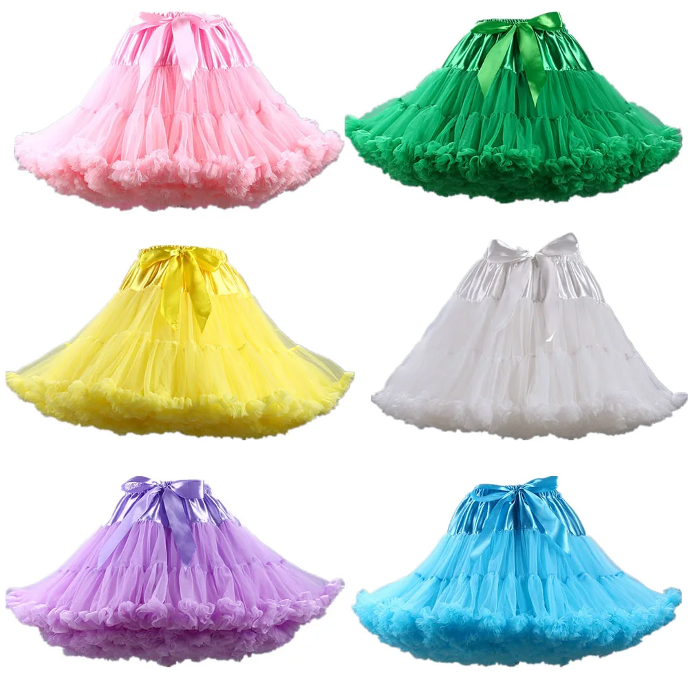 

New Short Women Tulle Petticoat Girls Skirt Halloween Petticoat Vintage Underskirt Bridal Petticoat for Wedding