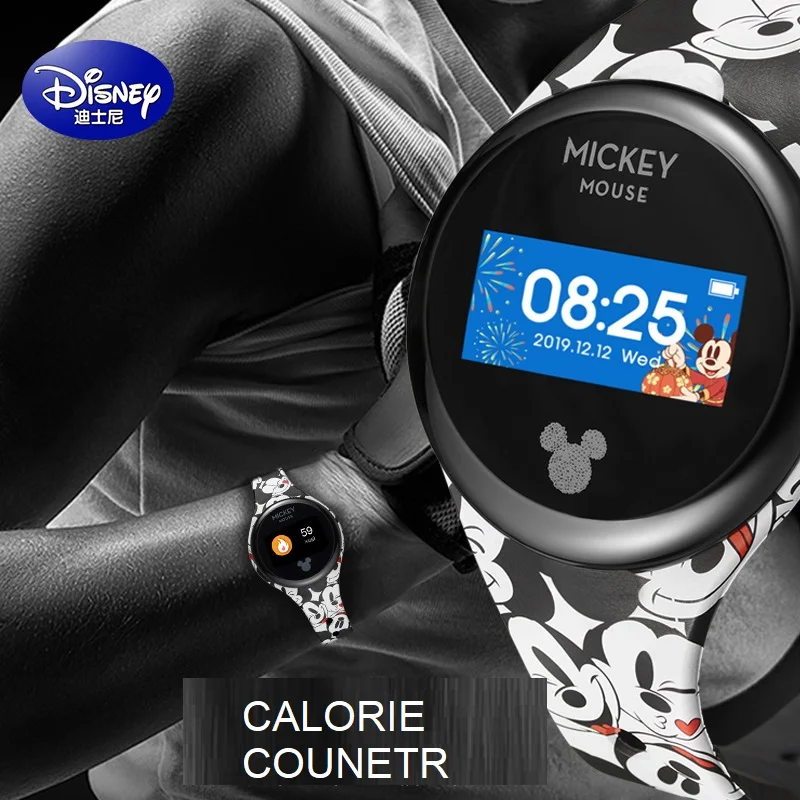 Disney-Montre-bracelet numérique intelligente Marvel, Micky Mouse, Spider Man, The Avengers, Frozen Cartoon, Bracelet sport, Original, Garçon, Fille, Enfant