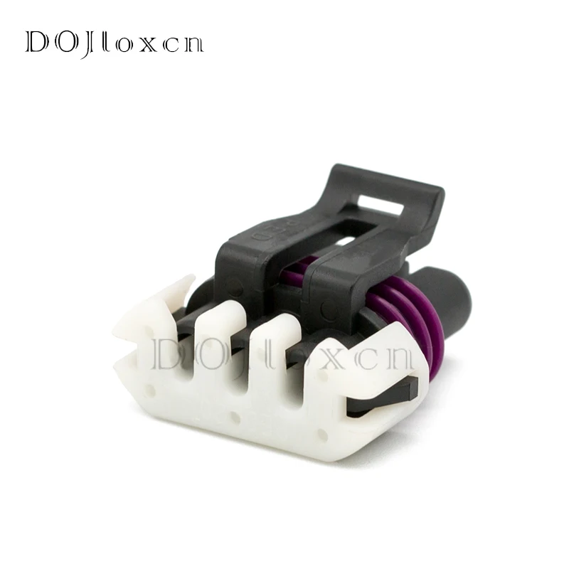 DOJIOXCN 1-50 Sets 3 Pin 12110293 12059946 12059595 Automobile Waterproof Connector For Motor Crankshaft Temperature Sensor Plug