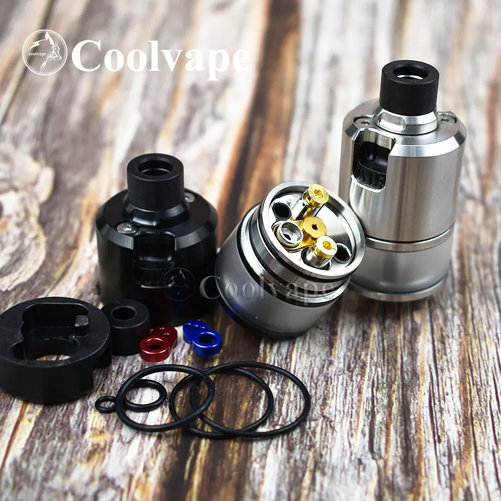 Coolvape-atomizador de cigarrillo electrónico, bobina única reconstruible, tanque de 22mm 316 SS vs Bastard RTA Haku Venna kayfun lite, MTL DTL BF-99