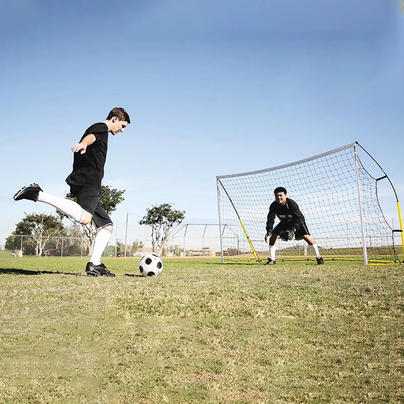 Portão portátil do futebol para crianças, objetivo de futebol dobrável, equipamento simples do treinamento do futebol, destacável, 3 pessoa, 5 pessoa