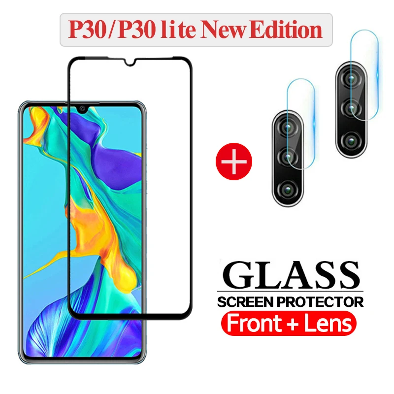 Закаленное стекло для huawei P30 P30 lite камеры защитная экрана стекло для P 30 P 30 хуавей р30 лайт новое издание 30лайт полное покрытие huawei P30 стекло