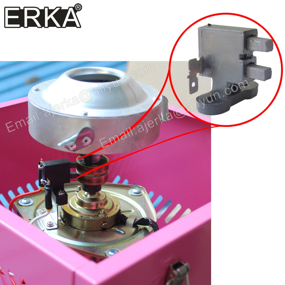 Cotton Candy เครื่องเครื่องลูกอมฝ้ายคาร์บอนแปรงเครื่องลูกอมฝ้ายคาร์บอนผ้าฝ้าย Candy เครื่อง