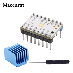 3D Printer Stepper Motor Driver TMC2208 V1.2 Stepstick Stepper Motor Driver Module Carrier with Heat Sink for 3D Printer