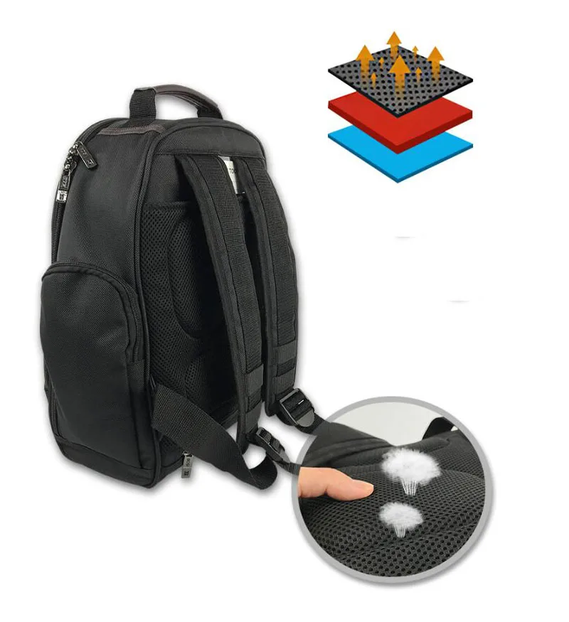 Zaino per attrezzi multifunzione zaino per attrezzi multifunzione 1680D borsa per attrezzi antiusura impermeabile zaino per elettricisti/utensili per la lavorazione del legno