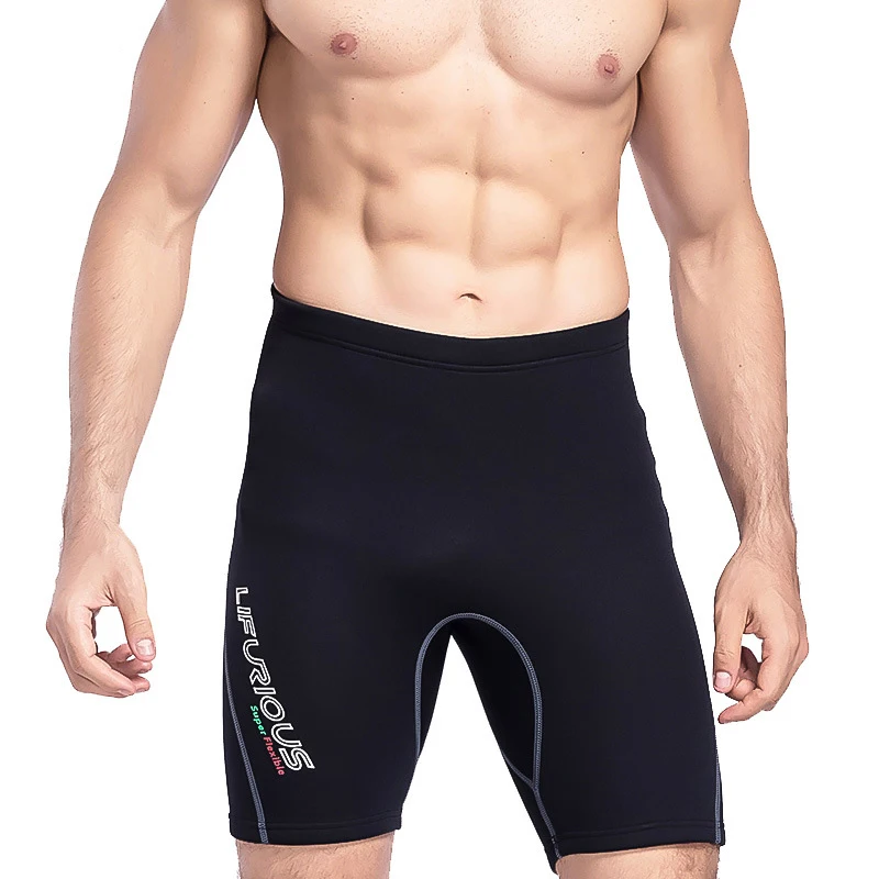 Men Neoprene Wetsuit Shorts 2MM Diving Scuba Pants Shorts For Swimming Man Surfing Trunks Keep Warm Super Stretch