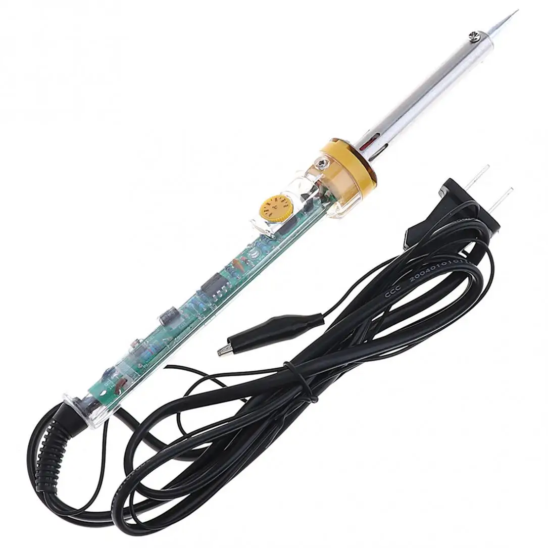 soldering iron 905C 220V 40W External Heat  Electric Soldering Iron Adjustable Temperature Knob and Alligator Clip