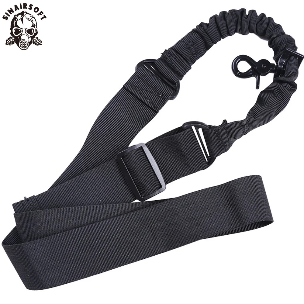 

SINAIRSOFT One Point Quick Detach Sling Strap Single Point Rifle AR Sling Adjustable Tactical Airsoft Gun Strap For Hunting