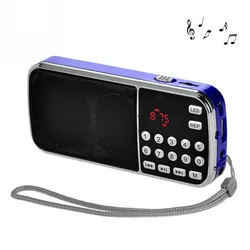Portable Outdoor Speaker MP3 Audio Music Player Amplifier Support Flashlight AUX USB TF FM Radio Multifunctional Loudspeaker