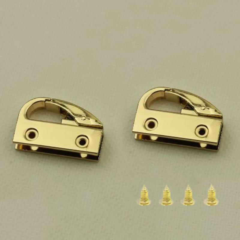 2pcs Bag Accessories Handbag Metal Buckle Lock For The Bag Hardware Crossbody Handbag Handle Connector 2020 Accessories For Bags