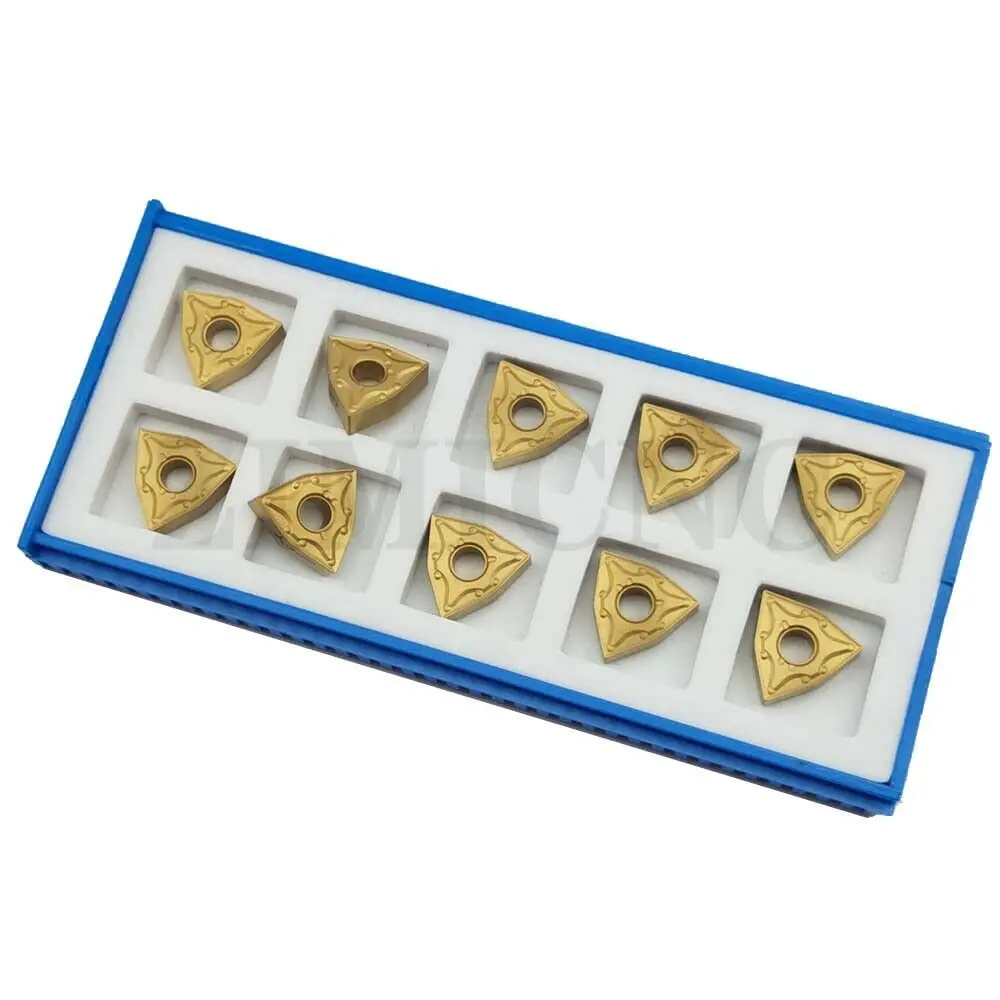 10 pçs WNMG080408-MA inserções de carboneto cnc wnmg432 alta qualidade wnmg para aço