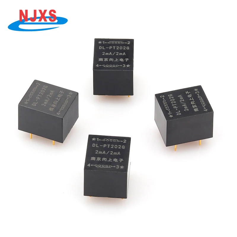 High Precision voltage transformer DL-PT202G 2mA/2mA 110v 220v 380v Miniature Micro small current transformer sensor ac ct pcb