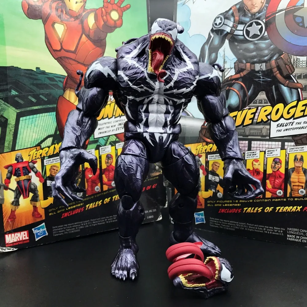 

Marvel Legends Spiderman Venom Wave 1 Venom 9" BAF Bulid A Figure Action Figure