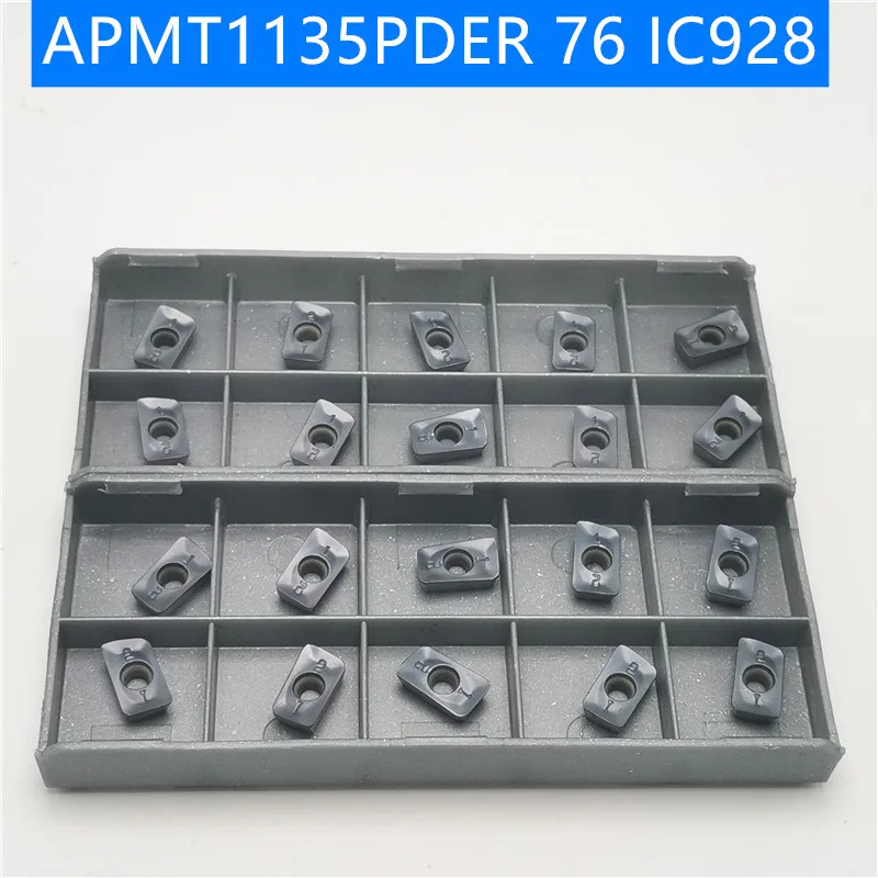 APMT1135 IC928 Carbide Blade Turning Lathe Tool Milling Cutter CNC Tool Semi-precision Machining APMT 1135 APKT1003