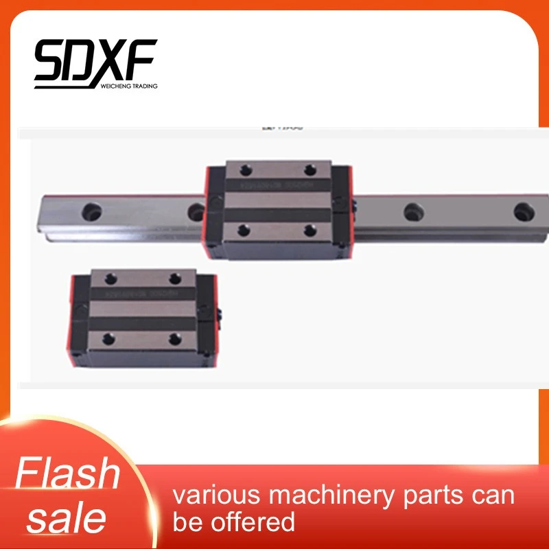 Linear guide HGR35-1650 1700 1750 1800 2000 2050 2100 2200 2300 2400 2500mm 2pcs guide rails and four sliders HGH35HA/HGW35HA