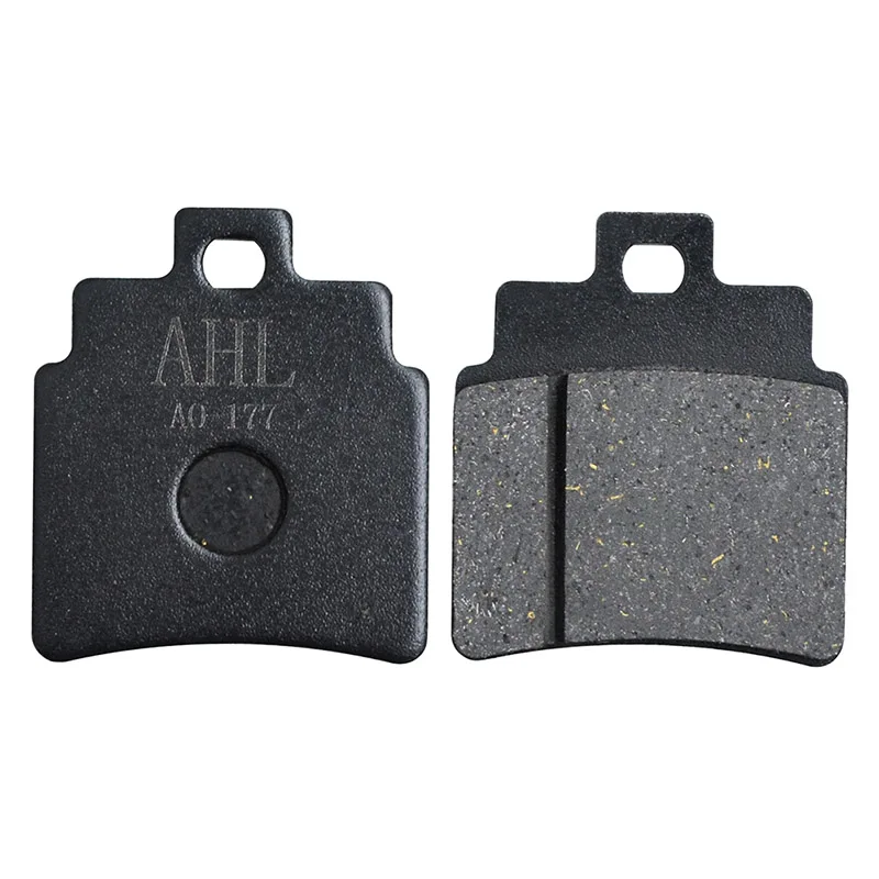 AHL Motorcycle Front Rear Brake Pads For GILERA Oregon 250 Quad 2007