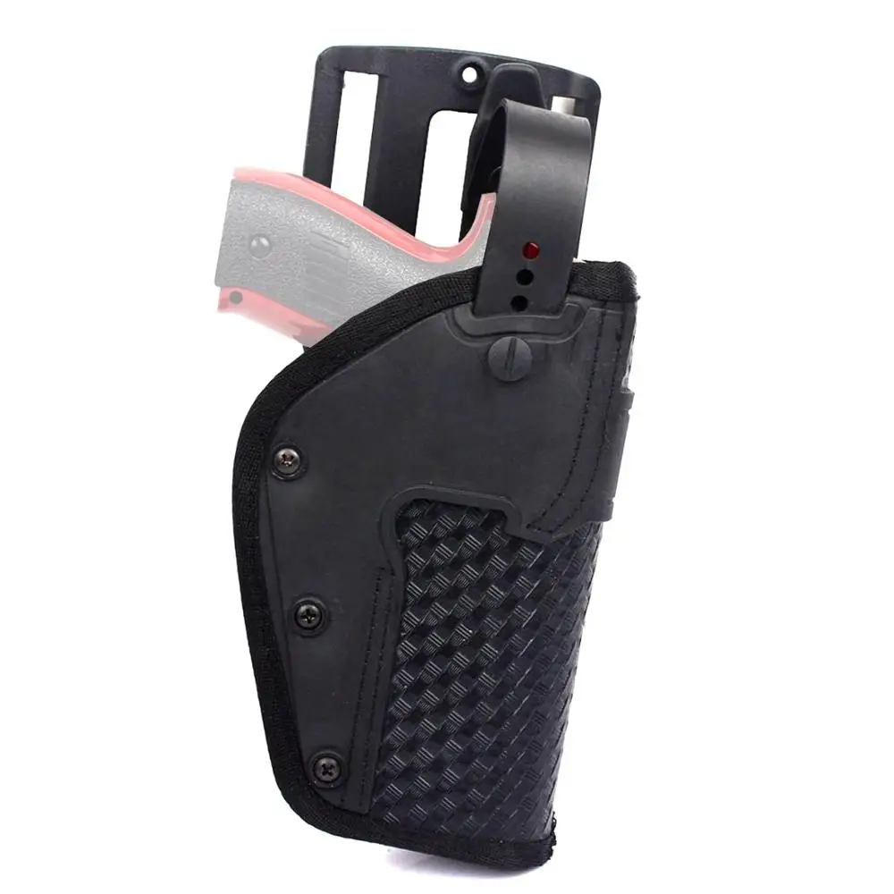 TTGTACTICAL Basketweave Duty Holster, Universal Gun Holster Right Hand, Fits All Medium/Large Handgun