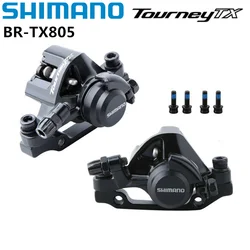 SHIMANO TOURNEY TX BR TX805 ALTUS M375 Mechanische Scheibenbremse AVID G3 Scheibenrotor Mittellinie 160 mm Rotor 6 Nagelscheiben für MTB-Fahrrad