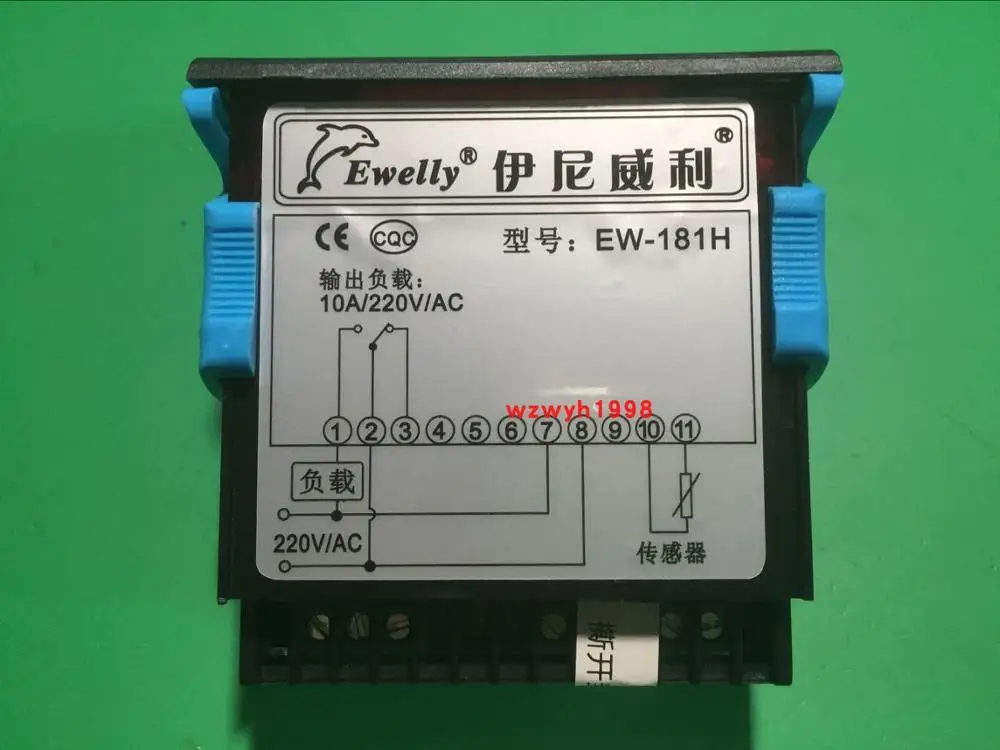 Ewelly Microcomputer Temperature Controller EW-181H Refrigeration Heating Temperature Controller EW-181 Including Probe