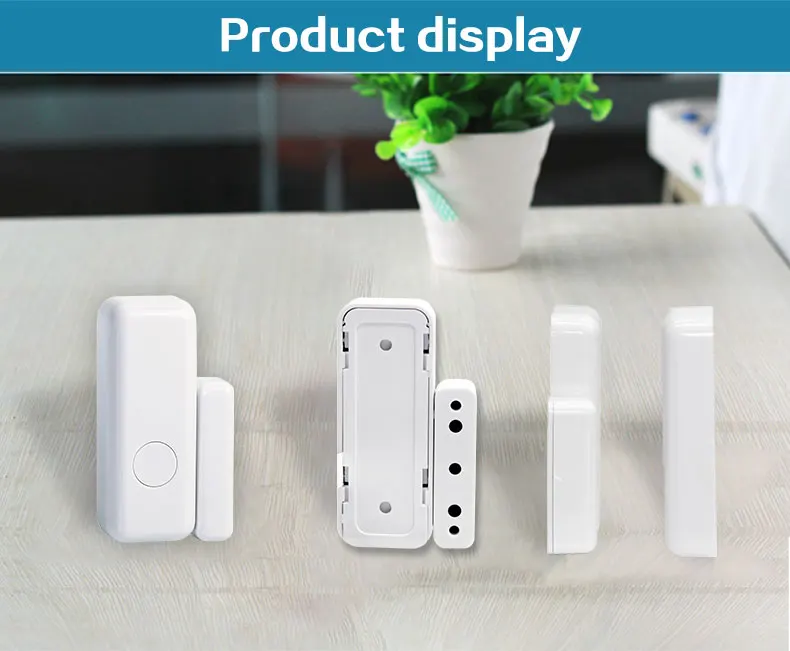 MULO Door Window Sensor Detectors Compatible with 433MHz Wireless Alarm System PG107 PG106