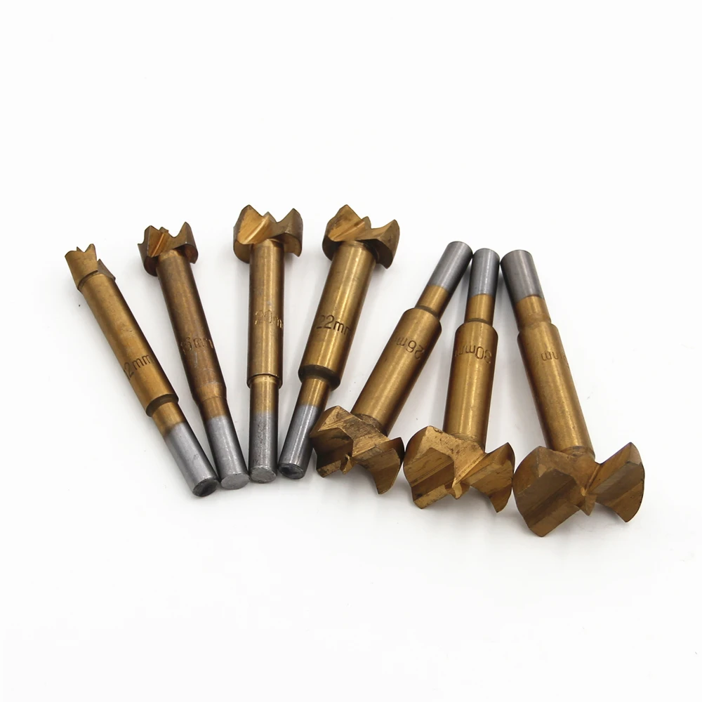 7pc 12-16-20-22-26-30-35mm Woodworking Flat Wing Drill Wood Drill Bit Self Centering Hole Saw Cutter Woodworking Tools Set