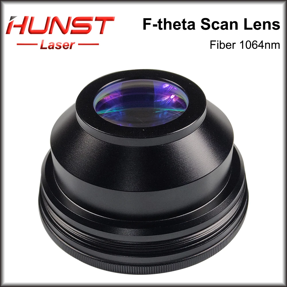 Hunst F-theta Scan Lens 1064nm Field Lens 50x50mm - 300x300mm F80-420mm for YAG Optical Fiber Laser Marking Machine SpareParts