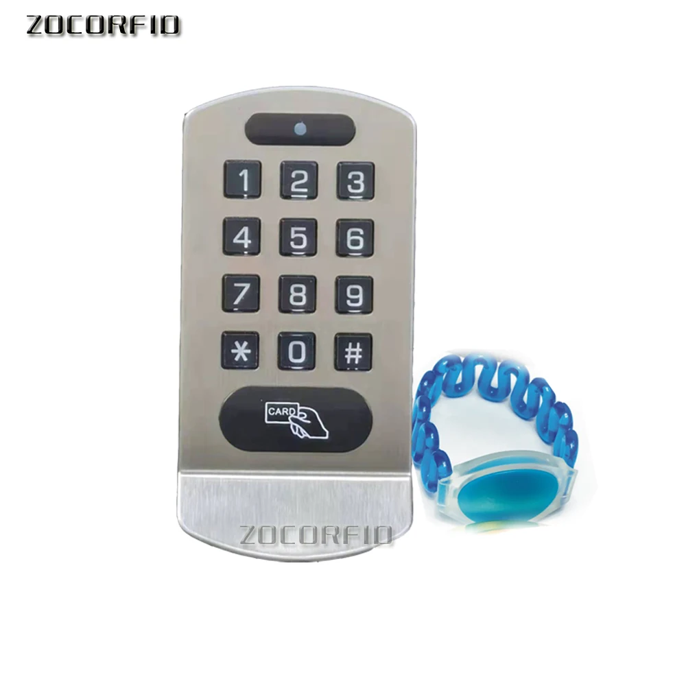 RFID Electronic Password Keypad Lock Private Storage Intelligent Cabinet Locks with Digital Combination Code for Door Bathroom