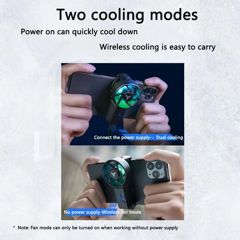الأصلي Flydigi بيوينغ برو الهاتف المحمول المحمولة المبرد flydigi سلسلة مقبض اللعبة مع التبريد المادي مروحة التبريد