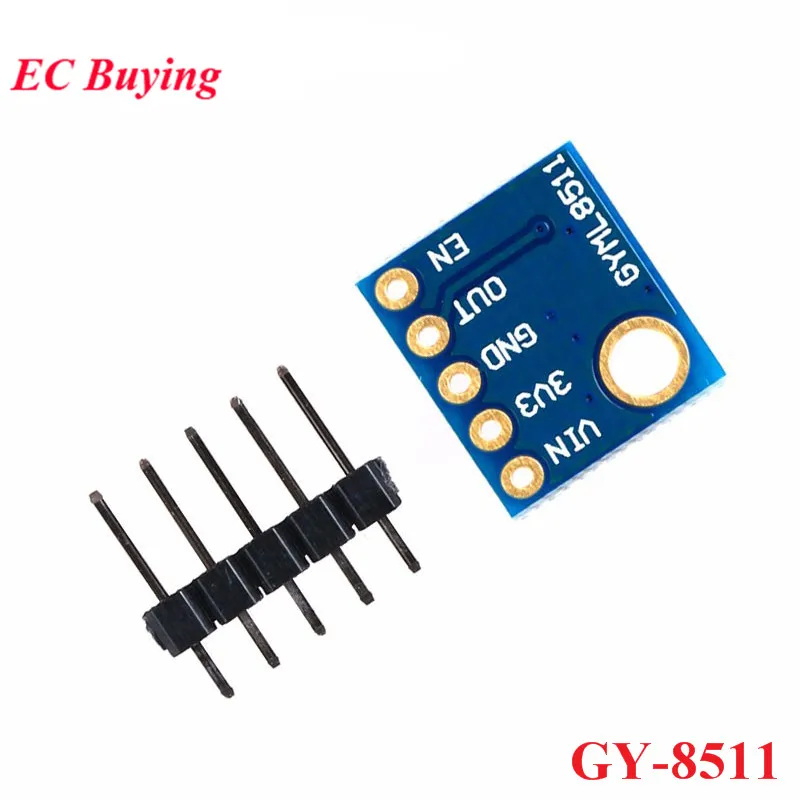 10 szt./1 szt. Moduł czujnika UV CJMCU-GUVA-S12SD VEML6075 VEML6070 UVA UVB S12SD ML8511 Światło ultrafioletowe do Arduino — zdjęcie produktu 5