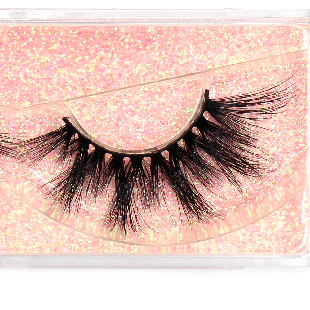 FOXESJI Mink Eyelashes Eyelash Extensionนุ่มDramaticยาวนาน3D Lahes MinkขนตาปลอมFaux Cils Full Lash E14