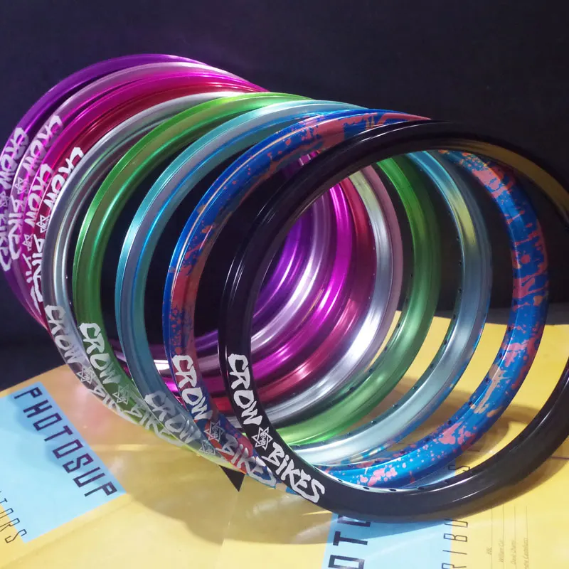 BMX 16 Inch Rim Aluminum Alloy Double-Layer Rim 36 Hole RIM Children Bicycle RIM Bicycle Wheel Accessories