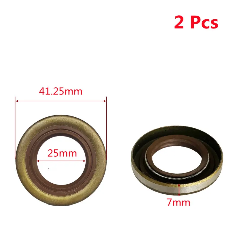 2 Pcs EY20 Crankshaft Oil Seal For ROBIN SUBARU EY-20 167F 5HP 183CC  RGX2400 GENERATOR WATER PUMP PARTS