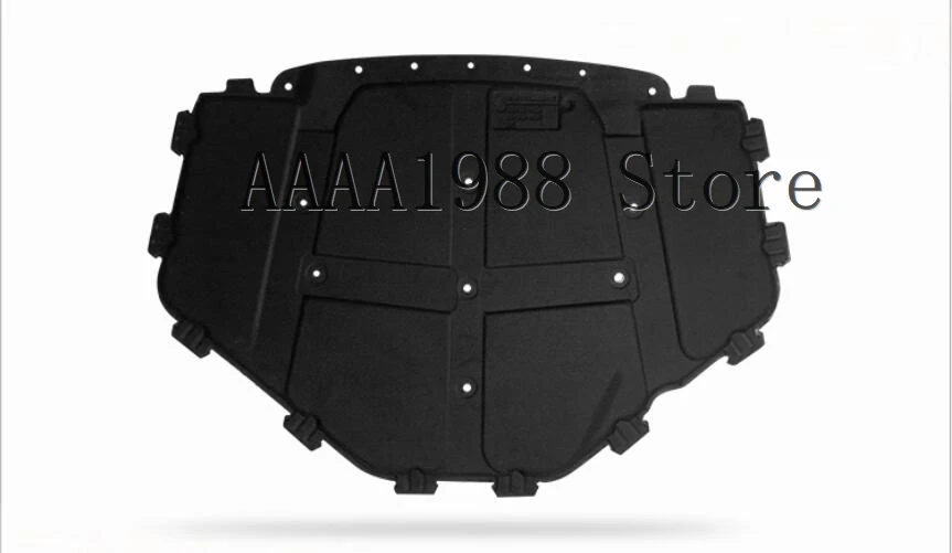 2008-2013 for BMW X5 X6 E70 E71 Heat Sound Insulation Cotton Front Hood Engine Firewall Mat Pad Cover Noise Deadener