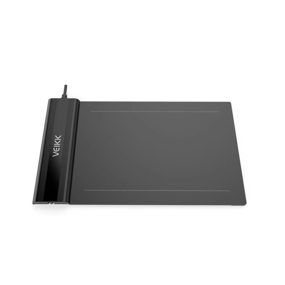 Drawing Tablet VEIKK S640 Graphic Drawing Tablet Ultra-Thin 6x4 Inch Pen Tablet with 8192 Levels Battery-Free Passive Pen