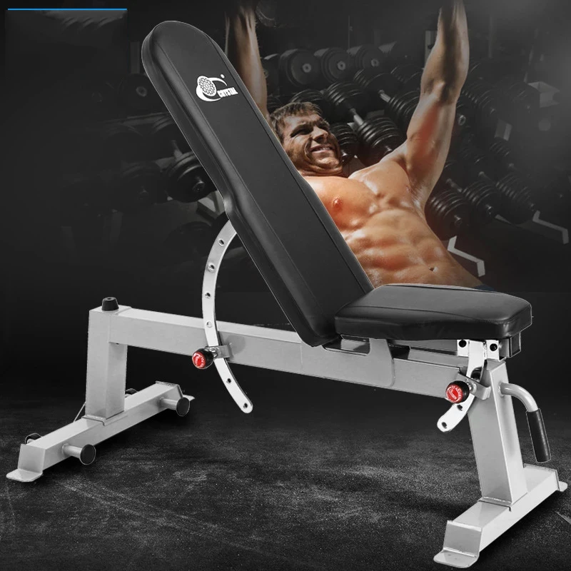 

Home Gym Adjustable Bench Sit Up Incline Exercise Dumbbell Bench Height Adjustable, Multi-Functional Strength Train Sit UP Bench