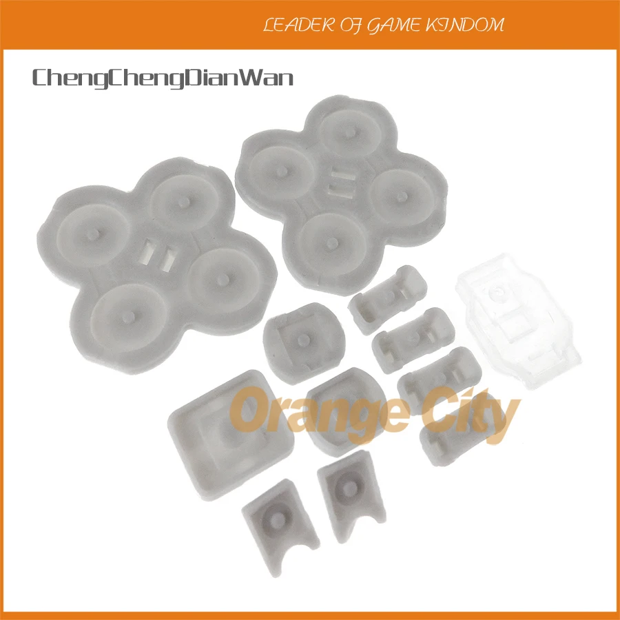 

30sets/lot Replacement Buttons Conductive rubber D-Pad for NS Switch Full set Left Right Rubber Pad Repair Parts