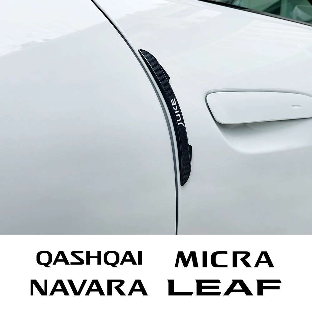 Car Door Anti-collision Side Strip Bar Accessories For Nissan Qashqai Juke Micra Leaf Pathfinder 370Z Kicks Versa Navara Nv200