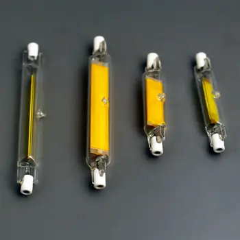 Dimmable R7s LED Light Bulb 78mm 118mm COB Ceramic Glass Tube Light J78 J118 Replace 60W 120W 150W 200W Halogen White Lamps