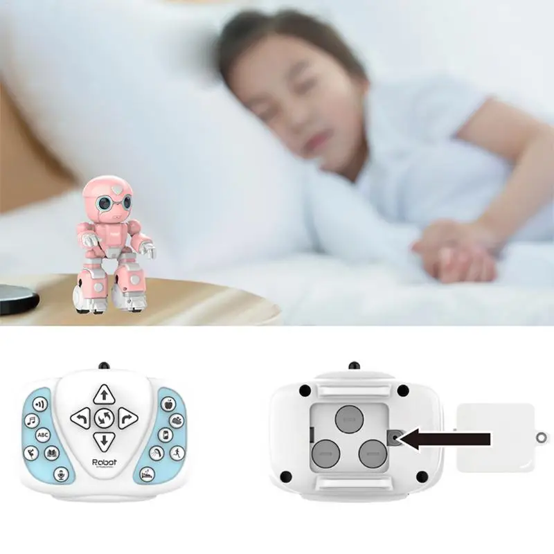 Intelligent Smart RC robot Kid English Learning robot Toy Remote Control robot With Music Dancing Recording Story Smart Robot To