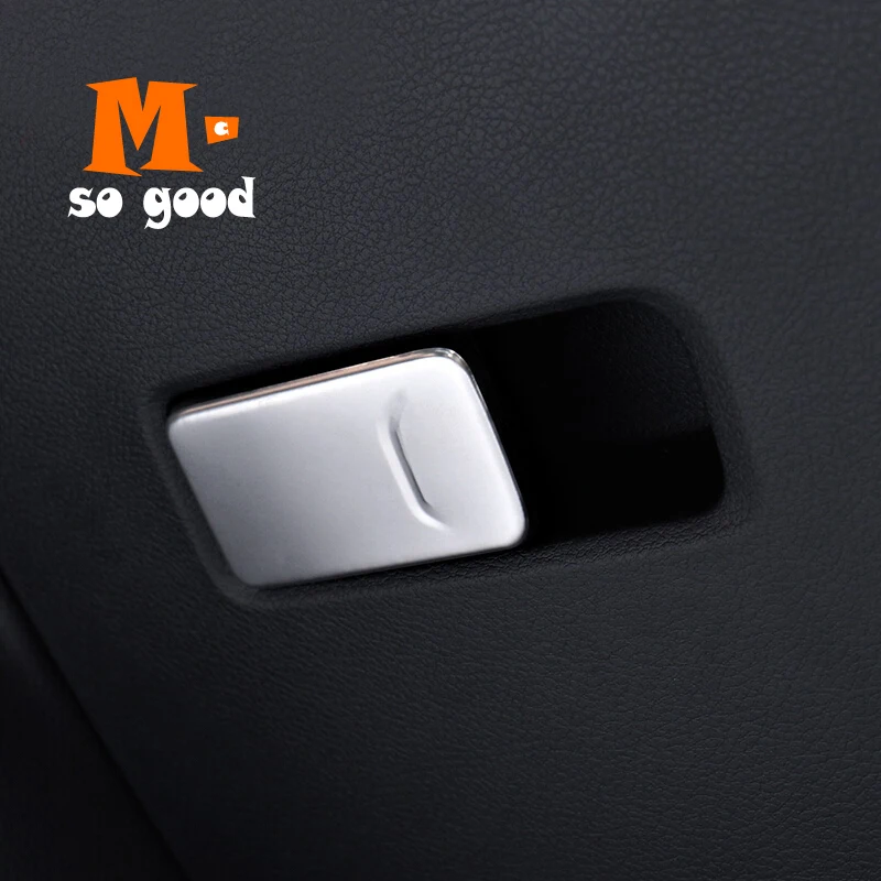 

Front Storage Box Switch Button Trim Cover Car Interior Moulding Accessories Stainless Shell 2015 2016 2017 For Jeep Renegade