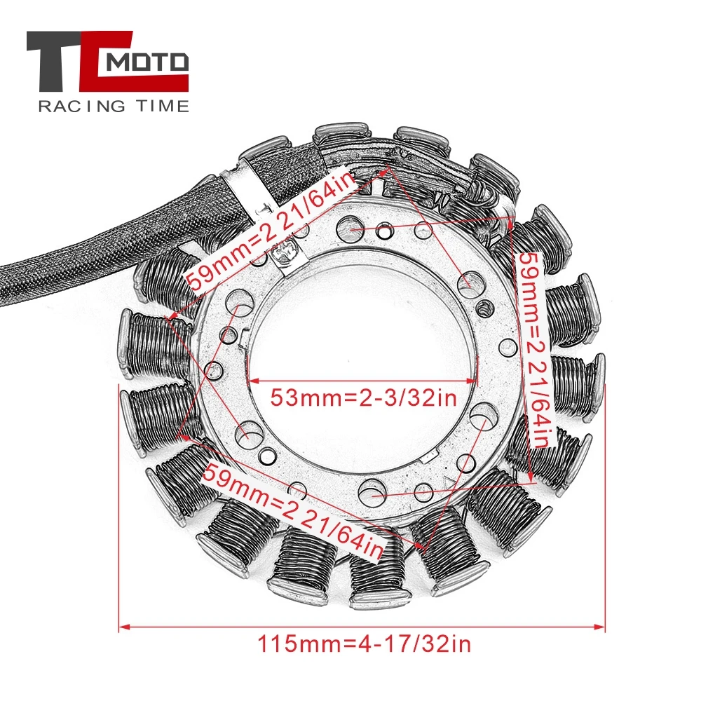 Motorcycle Engine Generator Magneto Stator Coil for Suzuki TL1000R TL1000S TL 1000R 1000S 1000 R S 32101-02F00