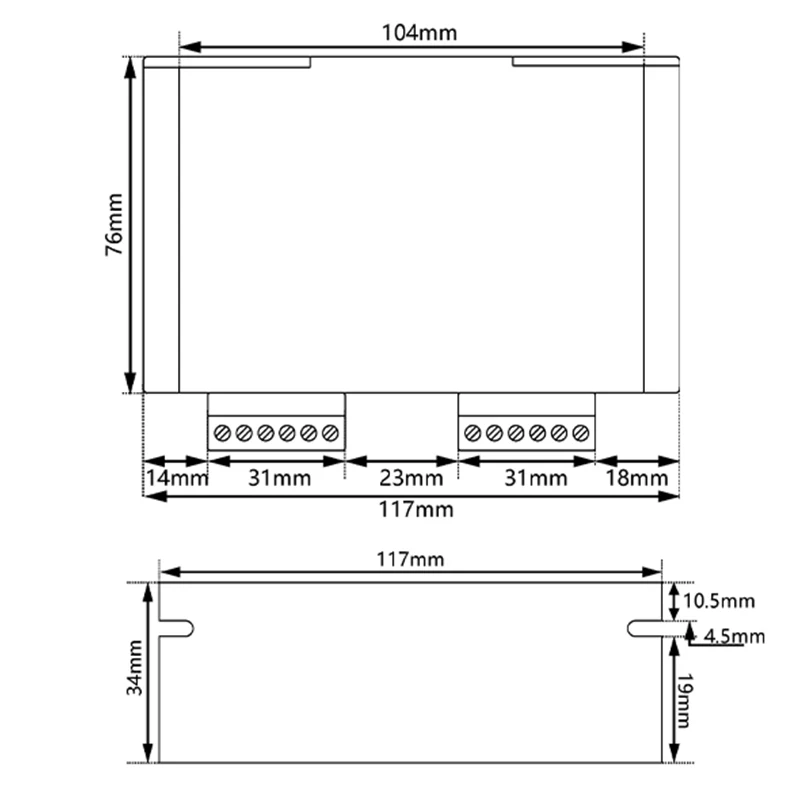 CWD556 pilote de moteur pas à pas numérique 0-5.6A 20-50vdc moteur d'entraînement 2 phases adapté pour fraiseuse CNC moteur Nema 23 Nema 34
