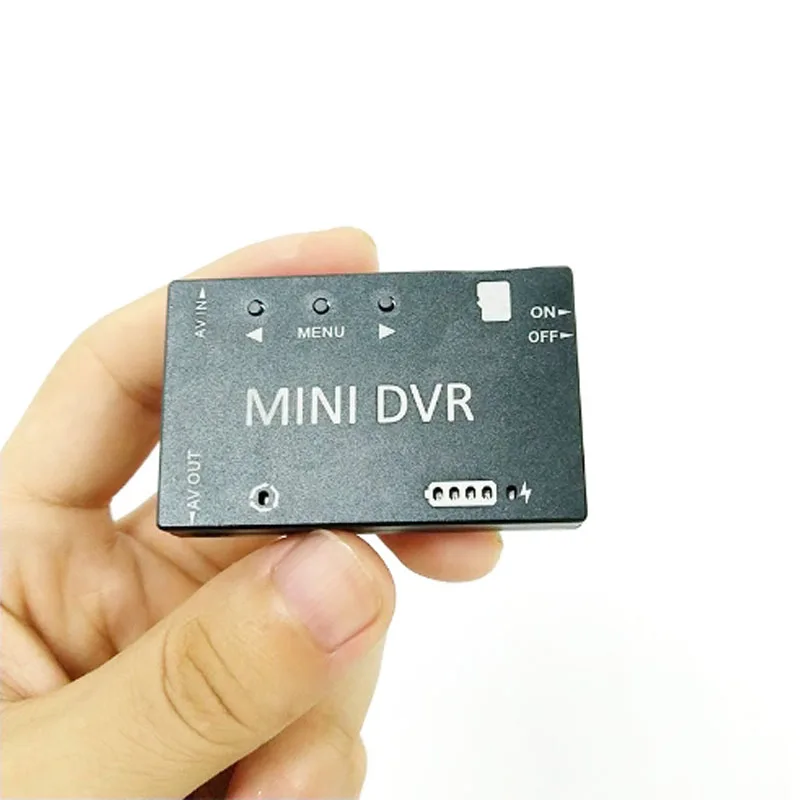 Mini DVR HD Micro Audio Video Recorder FPV Recorder Built-in 3.7V 400mah Battery for RC Racing Multicopters VR Goggles