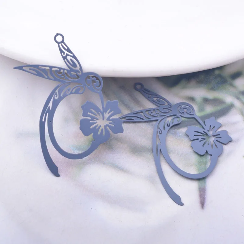 30 Stück AB6743 3,1*2,9cm Messing Bemalte Niedliche Tier-Kolibri-Anhänger DIY Schmuck Ohrring-Zubehör – Detail 9