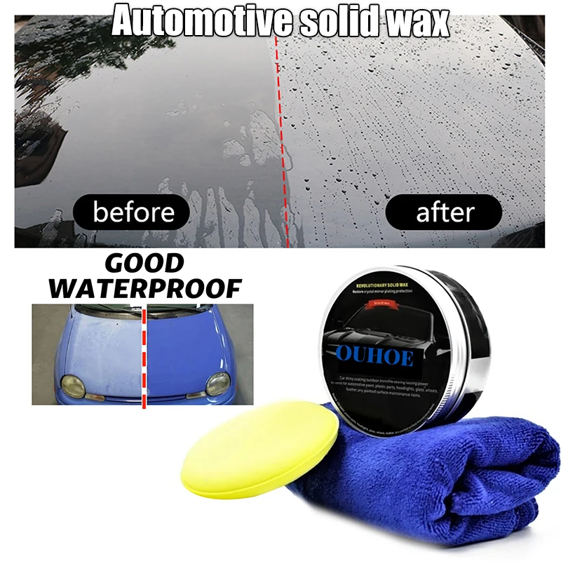 

2021 Car Crystal Wax Waterproof Car Coating Wax Auto Scratches Repair Coating Supplies for Car Beauty Care