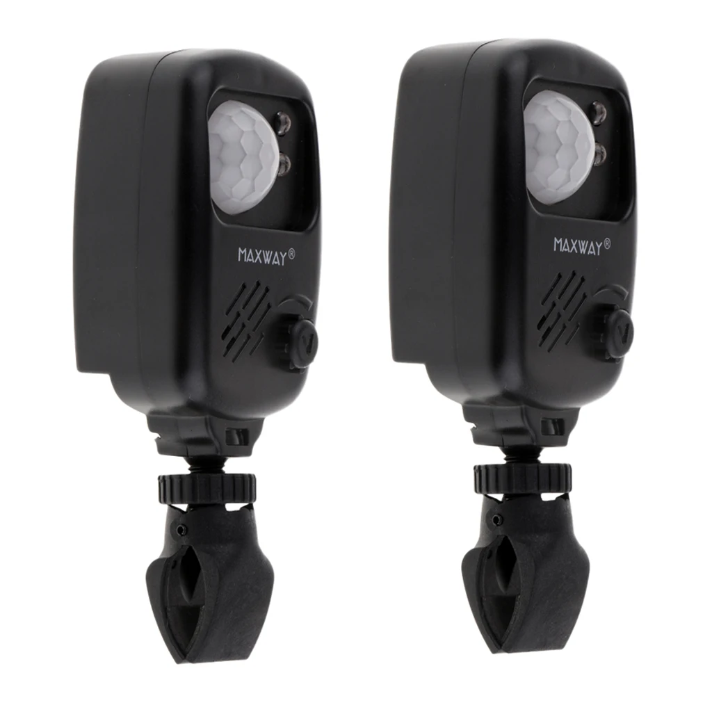 2pcs Security Infrared Motion Sensor PIR Alarm For Fishing Camping