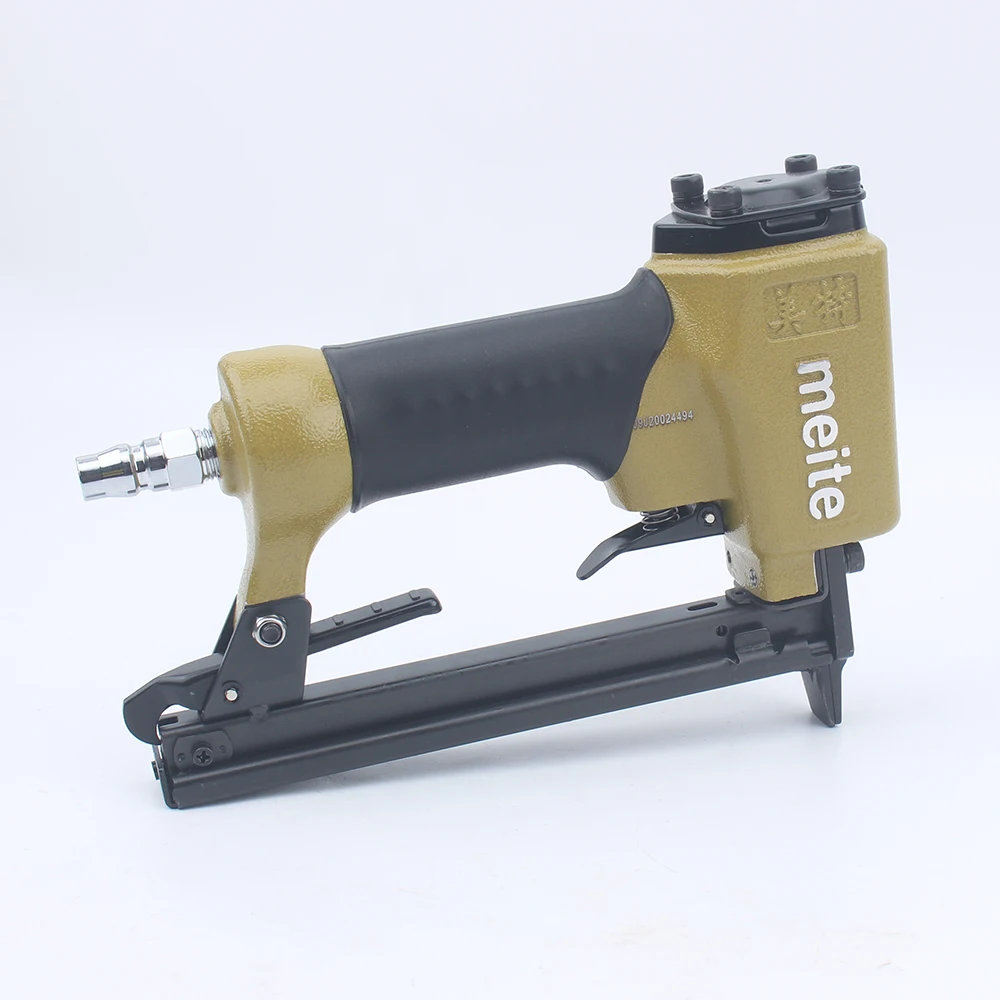 Meite 1013JD Pneumatic Nail Gun Air Stapler Tool Brad Nailer